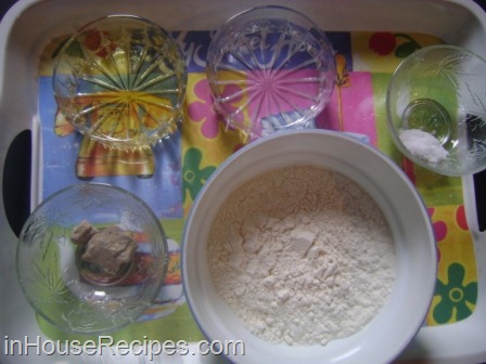 Pizza ingredients for dough